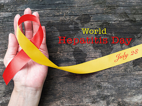 Welt-Hepatitis-Tag Der Welt-Hepatitis-Tag verfolgt das Ziel der globalen Sensibilisierung der Bevölkerung zu den Themen Hepatitis B und Hepatitis C und zur Ermutigung von Prävention, Diagnose und Behandlung.